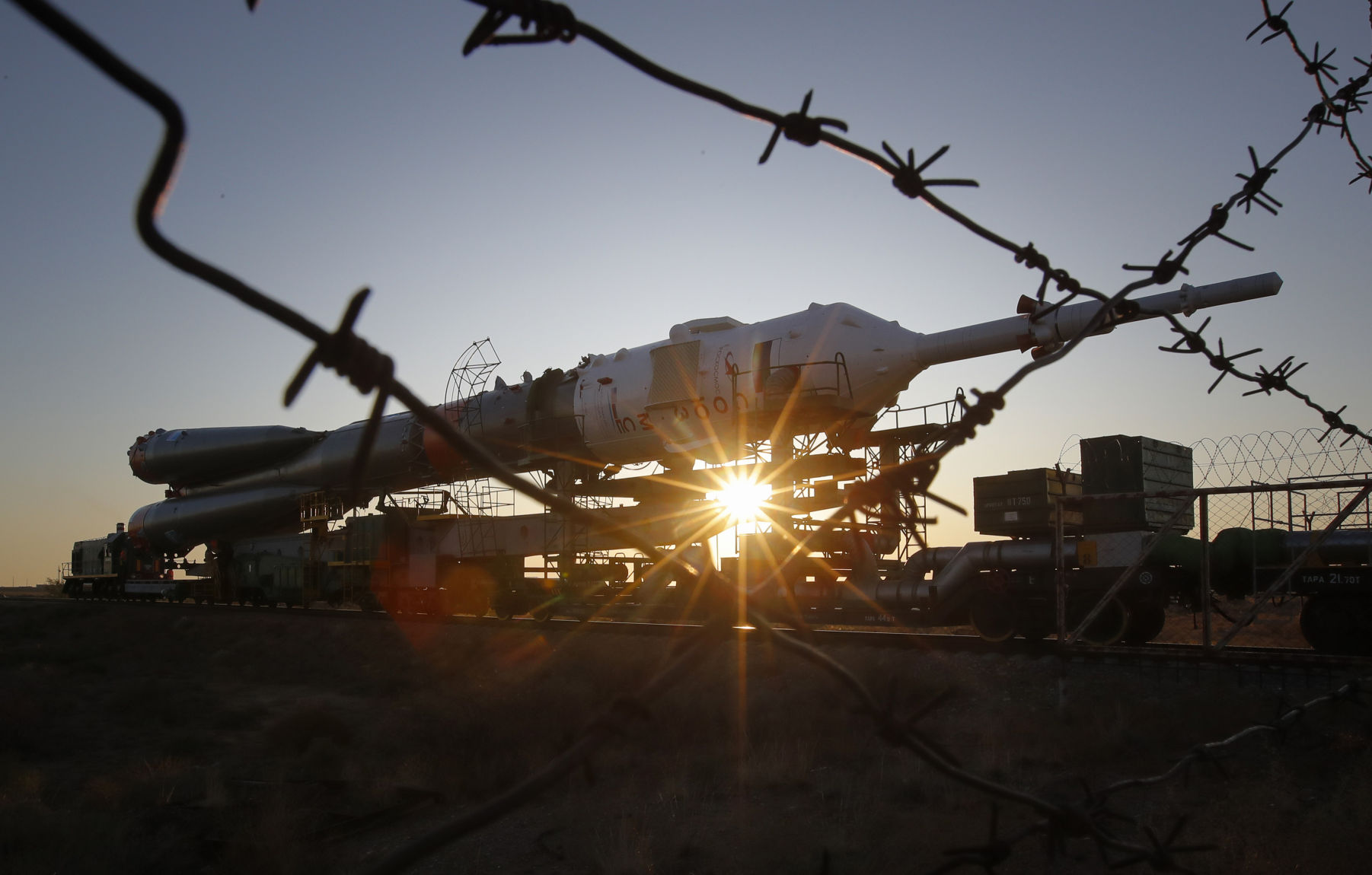 APTOPIX Kazakhstan Russia Space Station